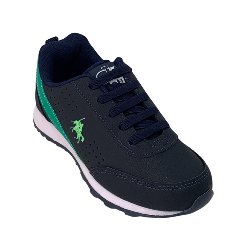 Tênis Casual Jet Kids Infantil Masculino 10034 - Marinho/Verde - Tenis ...