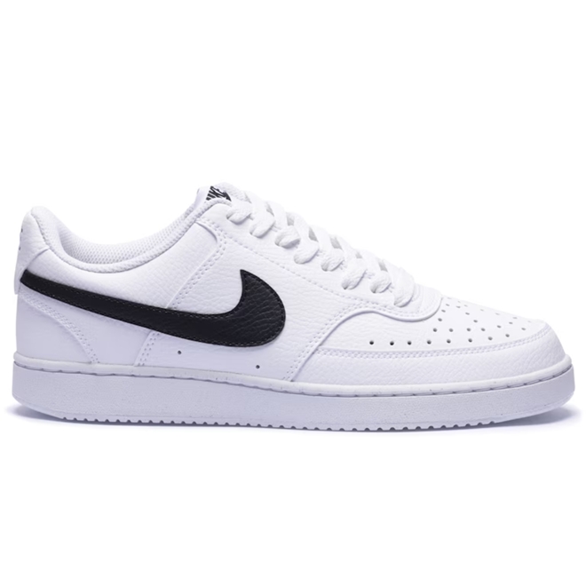 Tênis Nike Court Vision Low - Branco/Preto - Tênis Nike Court Vision ...