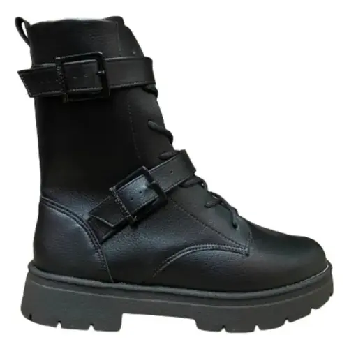 Bota Cano Curto Feminina Vizzano 310110223572- Preto