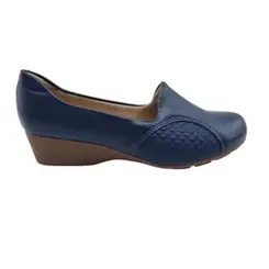 Sapato Anabela Modare Feminino 701422914708 - Marinho
