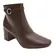 Bota Cano Curto Feminina Via Uno 172065