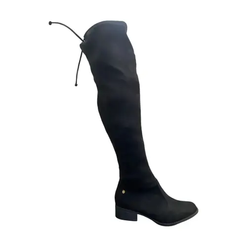 Bota Via Uno Feminina Salto Grosso Camurça