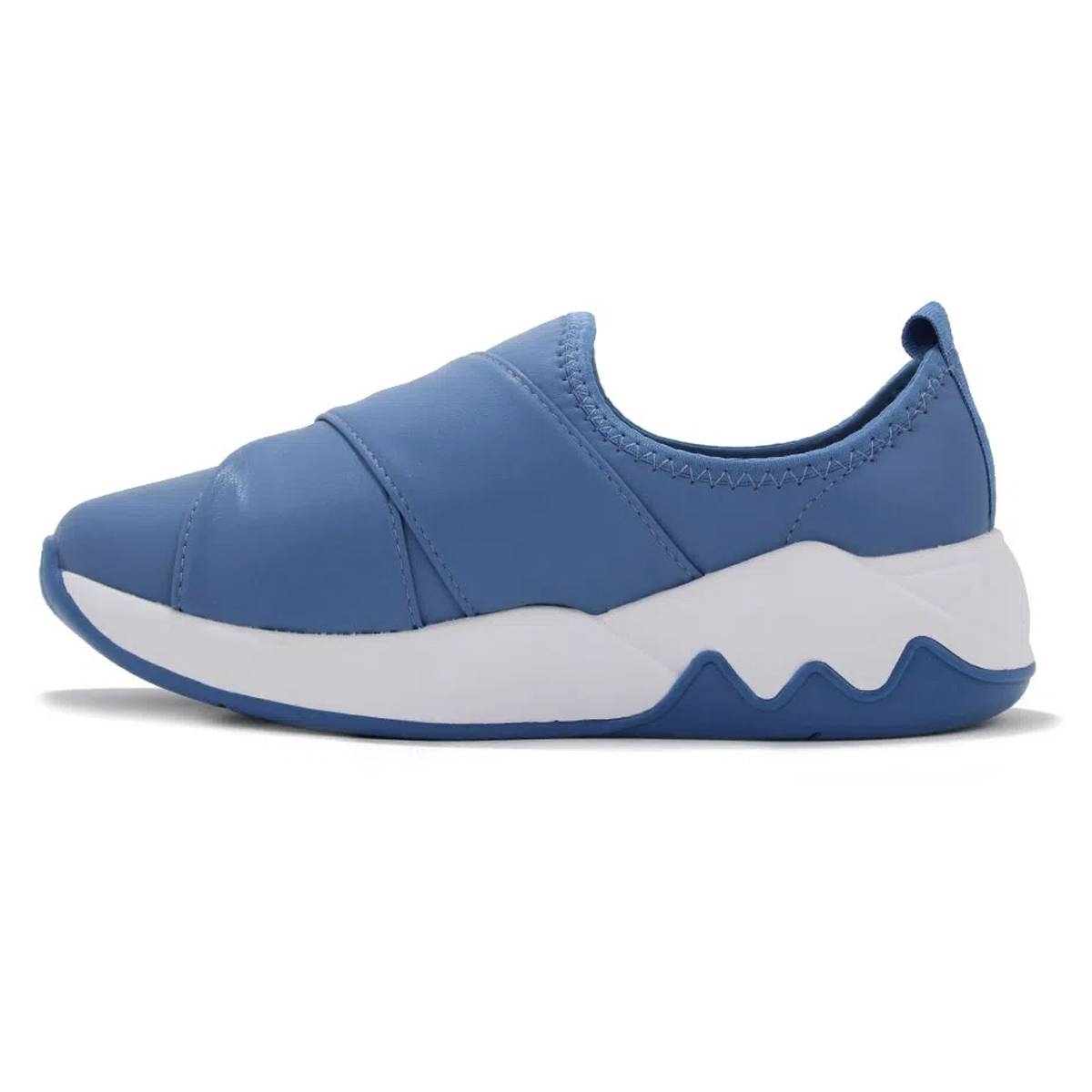 Tênis Beira Rio Slip On Nó Bicolor Feminino - Beira Rio