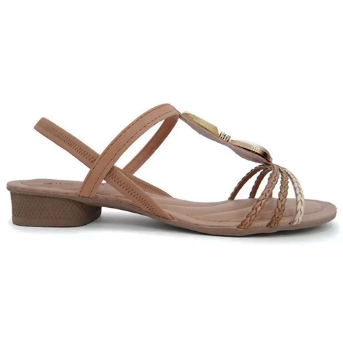 Sandália Mississipi Bege de Tiras Finas com Pedrarias | Dakota loja online  de calçados - Acesse já! - Sandália Mississipi Bege de Tiras Finas com  Pedrarias | Mississipi